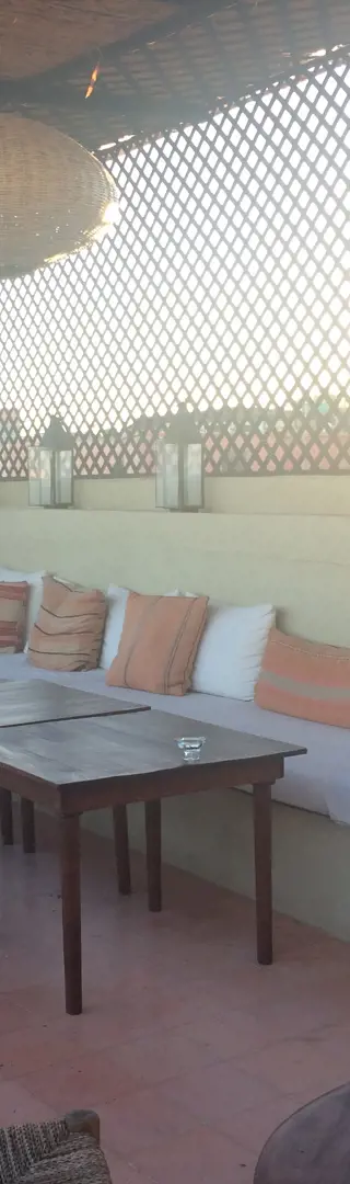 Sonnenaufgang über Marrakesch